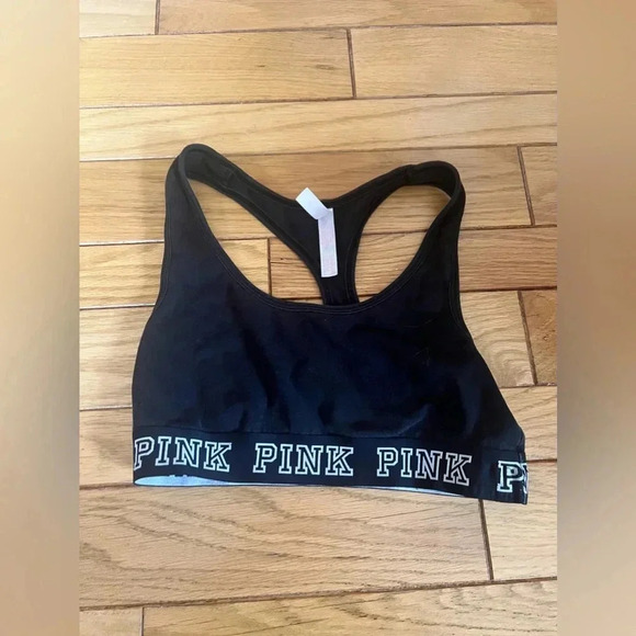 Pink - Crop - Sports Bra - Picture 4 of 7